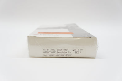 DePuy 84-2052 ORTHOSORB Resorbable Pin 40mm x 2.0mm (x) - Box of 3